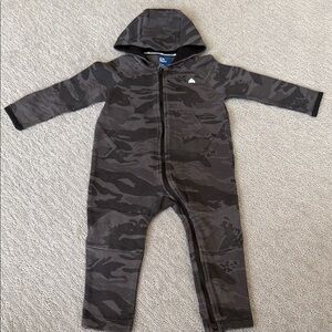 Kids Camo Hooded One Piece GAP